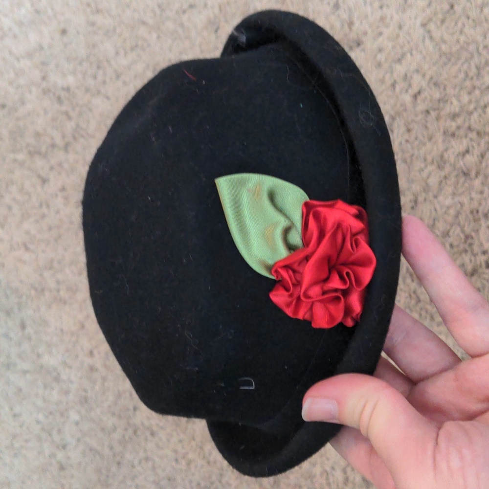 Girls toddler hat - photography prop